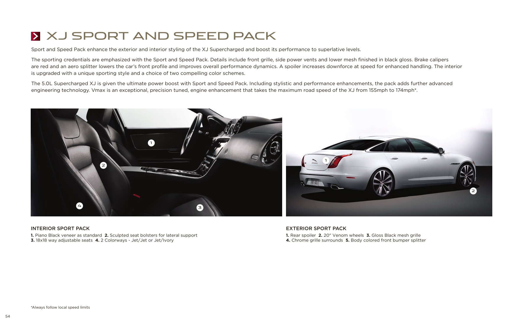 2014 Jaguar XJ Brochure Page 49